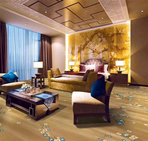 100nylon Printed Hotel Room Carpet Luxury Modern Hotel Room Carpet