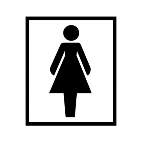 Female Toilet Signs Clipart Best