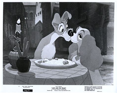 Lady And The Tramp Original R1972 Us Silver Gelatin Single Weight