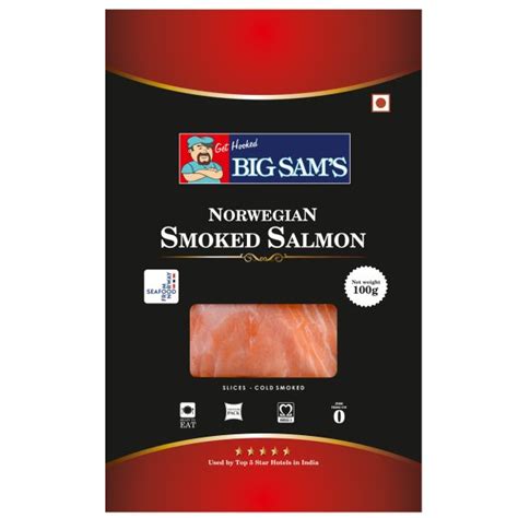 Buy Norwegian Smoked Salmonpre Sliced Ready To Eat Online Big Sams