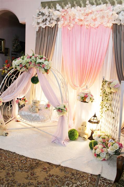 Well you're in luck, because here they. Decoration baby cradle for naming ceremony. Pelamin buaian berendoi, cukur jambul dan full pakej ...