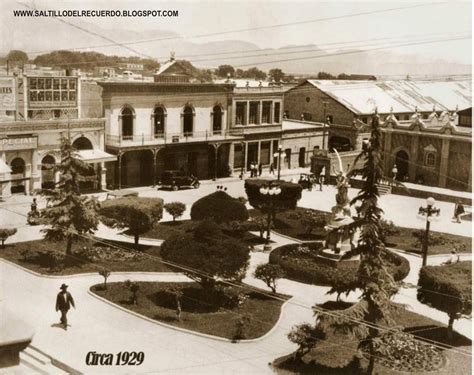 Saltillo Del Recuerdo Plaza AcuÑa 1929