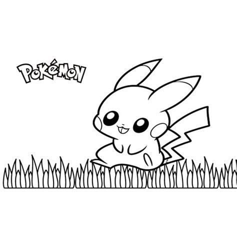 Funny Pikachu Pokemon Coloring Book 🐹 Free Online Coloring Pages 🍄