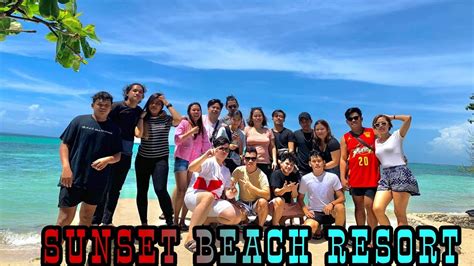 Sunset Beach Resort In Daan Bantayan Cebu North Outing Vlog Youtube