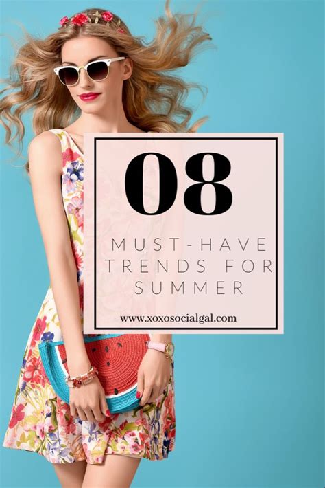 8 Summer Trends In 2020 Summer Trends Trending Hottest Fashion Trends