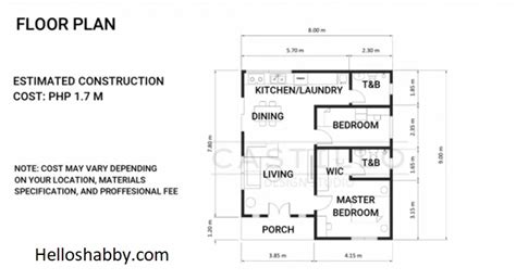 72 Square Meter Floor Plan Ng