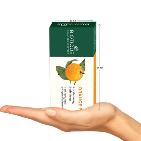 Biotique Bio Orange Peel Revitalizing Body Soap 150g Cosmo Worlds
