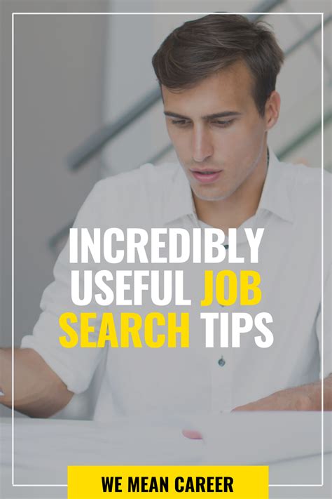 The Best Job Search Tips Job Search Tips Job Search Job