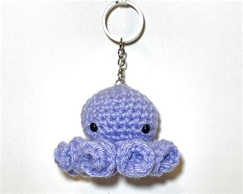 Octopus Keychain Etsy