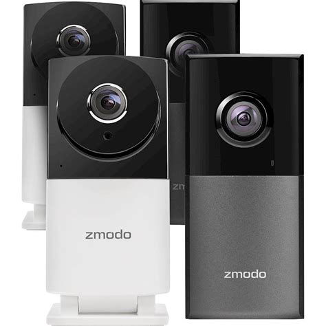 Best Buy Zmodo Indooroutdoor Wi Fi Security Camera 4 Pack Zg004c 4
