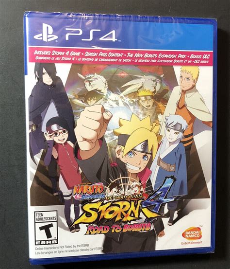 Naruto Shippuden Ultimate Ninja Storm 4 Road To Boruto Ps4 New Ebay