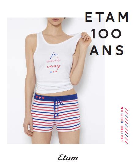 Etam Lance Une Collection Ans Limited Edition