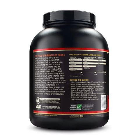 On Optimum Nutrition Gold Standard 100 Whey Protein 2lbs 5lbs