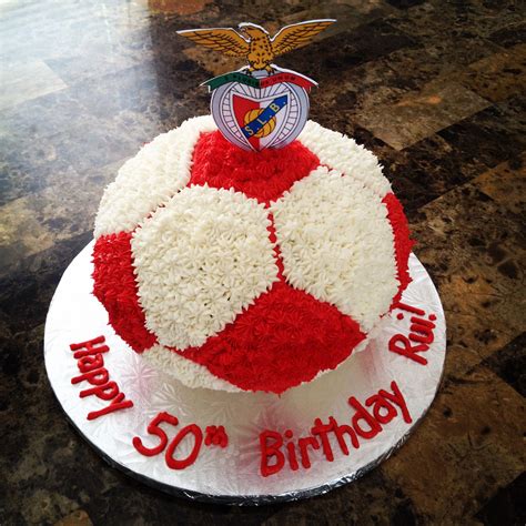 Benfica Cake Portugal Soccer Team 50th Birthday Birthday Cake