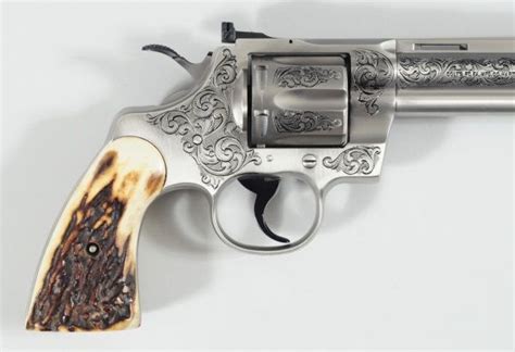 Jack Deans Engraved Colt Python 357 Magnum Ffl