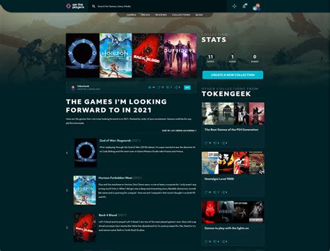 We are getting closer to a Letterboxd for games. | ResetEra
