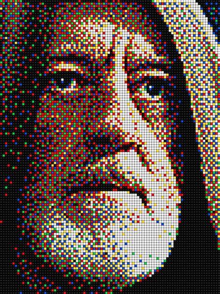 Obi Wan Kenobi Star Wars With Pixel Art Quercetti Perle