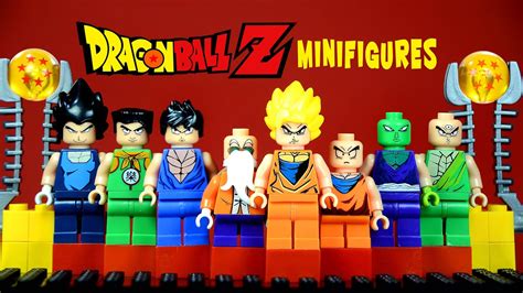 Dragon ball and saiyan saga : LEGO Dragon Ball Z: Super Nirvana KnockOff Minifigures w/ Son Goku Master Roshi Krillin ...