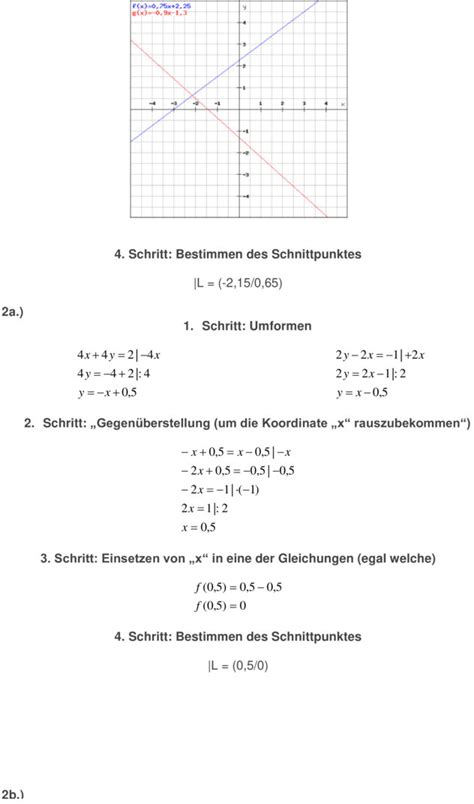 In diesem video erkläre ich, was ein lineares. Klassenarbeit zu Lineare Gleichungssysteme 9. Klasse