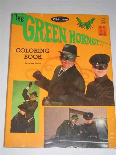 All rights belong to their respective owners. 1968 Green Hornet Coloring Book Barely Used Bruce Lee ...