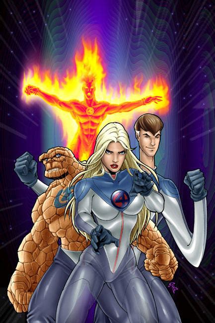 Fantastic Four Anime By Fernandogoni On Deviantart
