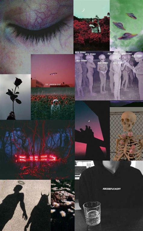 Sad Aesthetic Collage Wallpapers Top Free Sad Aesthetic Collage