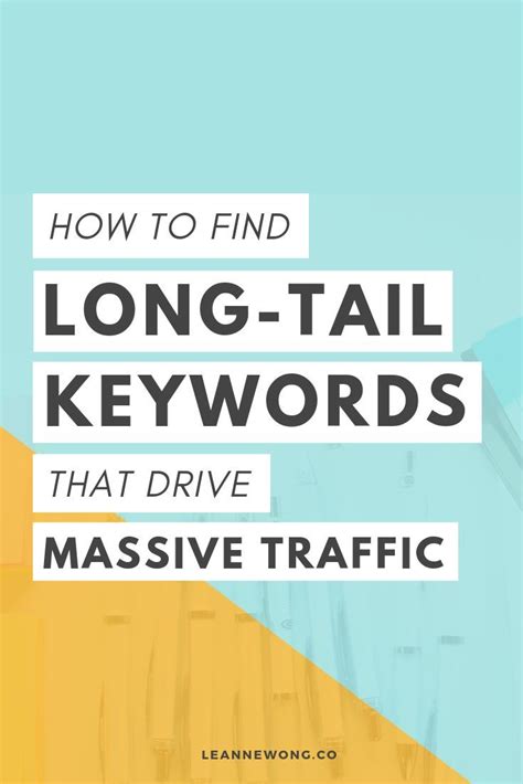 How To Find Long Tail Keywords That Drive Massive Search Traffic Seo