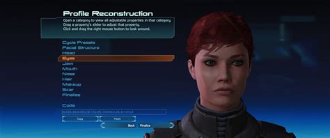 Mass Effect Legendary Edition Face Codes Steam Lists