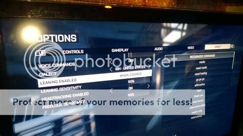 Battlefield 4 Kinect Settings Revealed Rxboxone