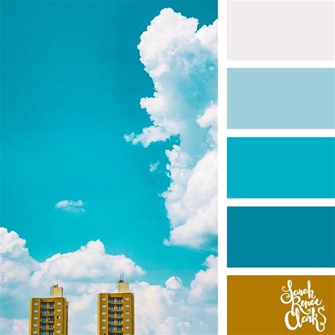 Blue Sky These 25 Color Combinations Are Inspired By Beautiful