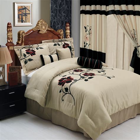 Whether you want a simple set featuring a bed, dresser and mirror or an we have everything from modern king size bedroom sets with panel bed designs for a sleek, contemporary take on your bedroom to sleigh. King size Medford Luxury 7-Piece comforter set - Walmart ...