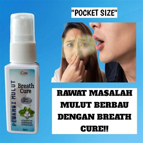[ready Stock]breath Cure Pewangi Mulut Nafas Berbau Merawat Mulut Busuk Suplemen Mulut Berbau