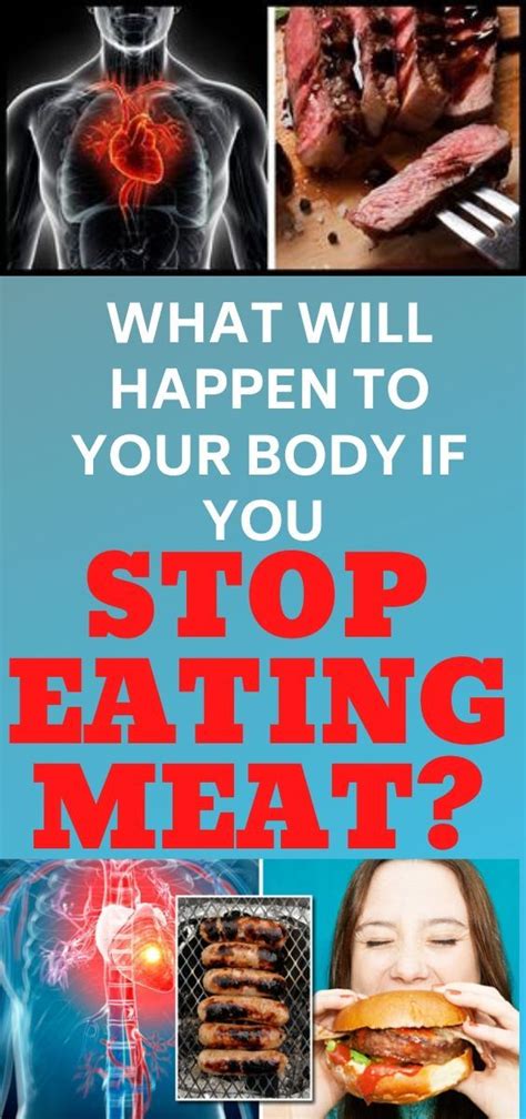 5 Things That Will Happen To Your Body If You Stop Eating Meat In 2020 Health Advice Health