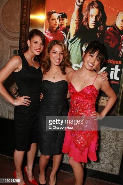 Missy Peregrym Vanessa Lengies And Nikki Soohoo During Special News Photo Getty Images