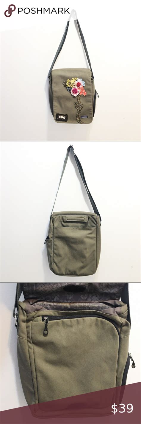 Maybe you would like to learn more about one of these? Patagonia Canvas Floral Appliqué Messenger Bag in 2020 ...