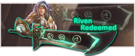 While it's not the worst purchase you'll ever make, spending real money on this skin just isn't worth it. General Strategy Guide : Riven, Shattered Bonds :: In ...