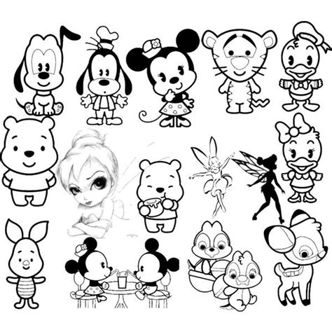 Cute Cartoon Disney Characters To Draw