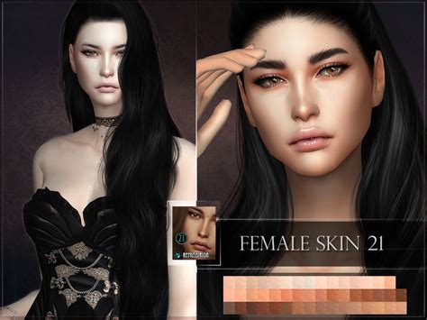 Remussirions Female Skin 21 The Sims 4 Skin Sims 4 Cc Skin Sims 4
