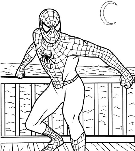 31 Spiderman Coloring Pages Printable Coloringpages234