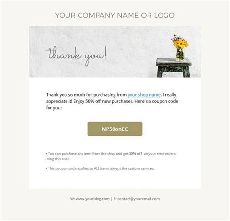 Templates To Make Your Thank You Emails Stand Out Email Marketing Software That Works For