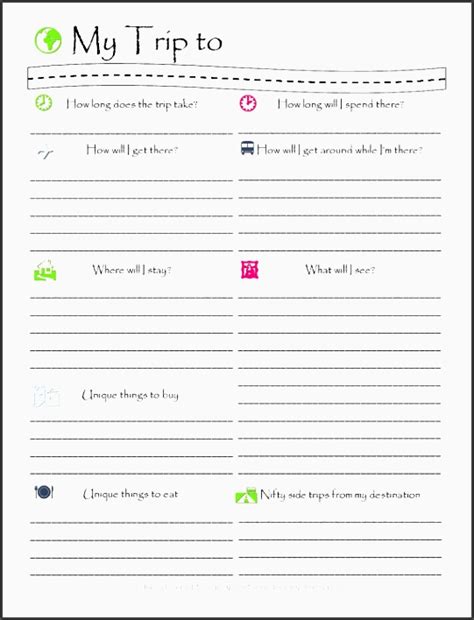 Usually, there are sections of the state where the market is opened some days in the week and this helps those who rely on fresh produces. 7 Editable Vacation Planner for Students ...