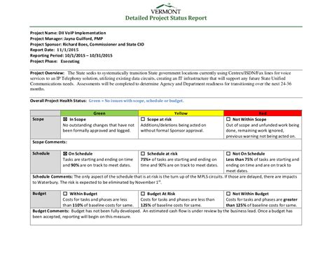 8 Simple Project Status Report Examples Pdf Examples