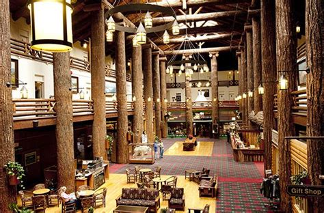 These Lavish Hotel Lobbies Are Simply Stunning Glacier Park Lodge