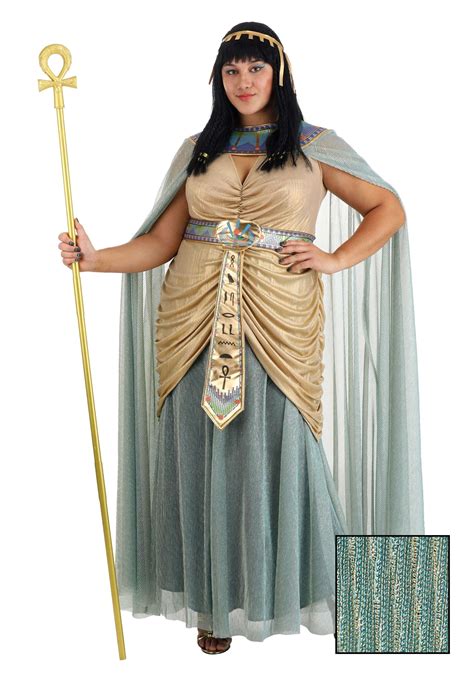 Womens Plus Size Queen Cleopatra Costume Plus Size Egyptian Costume