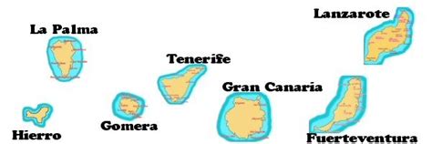 Canary Islands Airport Map