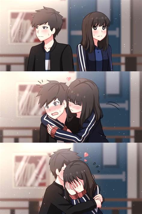 They Are So Adorable Anime Couple Kiss Anime Kiss Anime Couples Manga