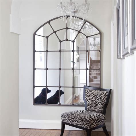 Large Metal Framed Window Mirror By Decorative Mirrors Online