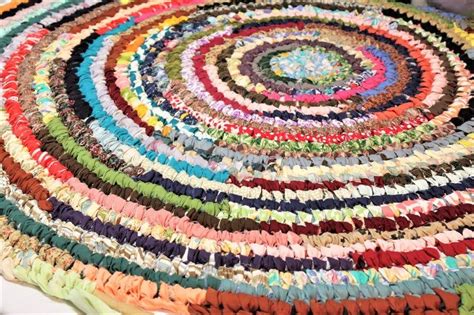 Pdf Amish Knot Rag Rug Tutorial Round Rug And Oval Rug Etsy Braided