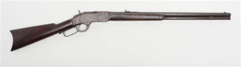 Winchester Model 1873 Lever Action Rifle 22 Short Cal 24 Octagon