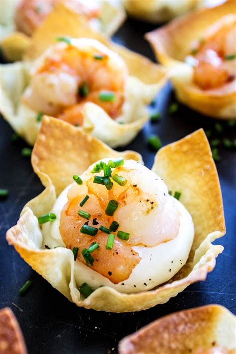 These Baked Shrimp Wontons Are A Deliciously Easy Appetizer Simple And